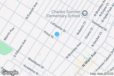 Map image of the property - 1502 Price St