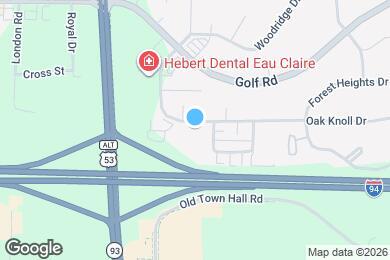 Map image of the property - 3211 Oak Knoll Dr