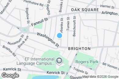 Map image of the property - 20 Fairbanks St