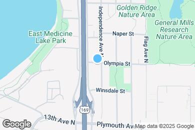 Map image of the property - 9405 Olympia St