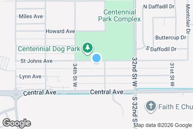 Map image of the property - 3310 Saint Johns Ave