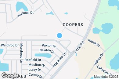 Map image of the property - 9923 Woodridge Ct