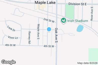 Map image of the property - 309 Birch Ave S