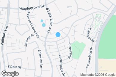 Map image of the property - 1319 E Fairgrove Ave