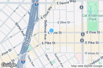 Map image of the property - 417 E Pine St