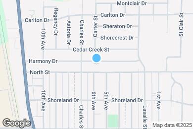 Map image of the property - 1231 Harmony Dr