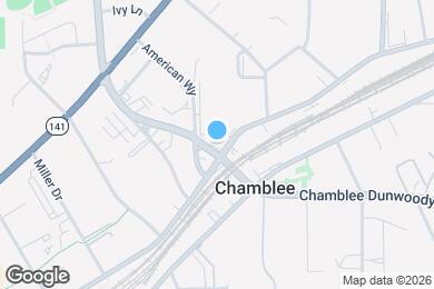 Map image of the property - 5434 Peachtree Rd