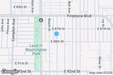 Map image of the property - 8725 1/2 Holmes Ave