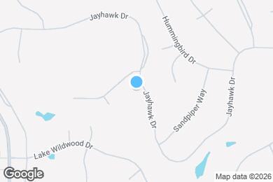 Map image of the property - 18635 Jayhawk Dr