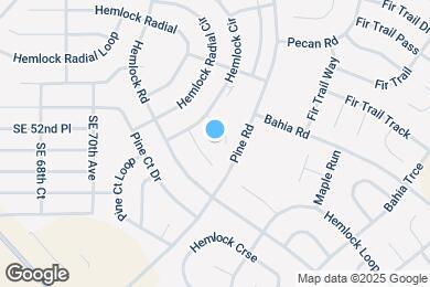 Map image of the property - 8 Hemlock Cir Ln