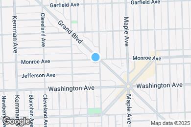 Map image of the property - 9305 Monroe Ave