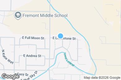 Map image of the property - 743 N Mudstone Way