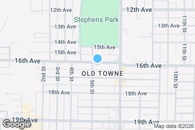 Map image of the property - 508 16th Ave