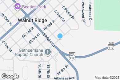 Map image of the property - 501 North St