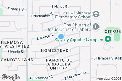 Map image of the property - 2451 N Los Alamos