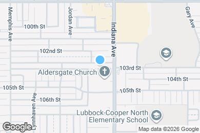 Map image of the property - 3409 103rd St