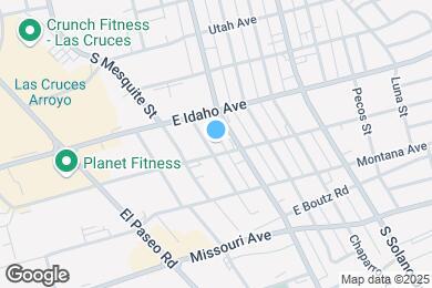 Map image of the property - 1323 S Almendra St