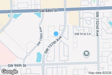 Map image of the property - 9229 SW 157th Ct
