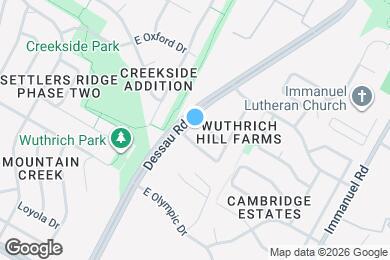 Map image of the property - Cambridge Villas Apartments