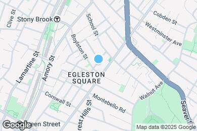 Map image of the property - 26 Egleston St