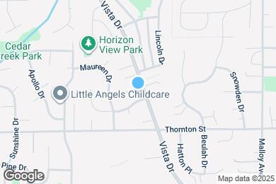 Map image of the property - 6143 Vista Dr