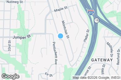 Map image of the property - 2270 Boundary St