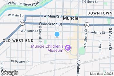 Map image of the property - 326 W Charles St