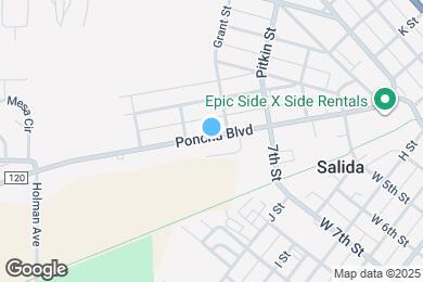 Map image of the property - 413 Poncha Blvd
