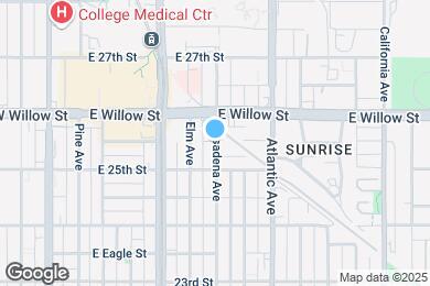 Map image of the property - 2563 Pasadena Ave