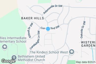 Map image of the property - 3987 Majestic Dr SW