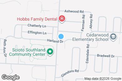 Map image of the property - 504 Harland Dr