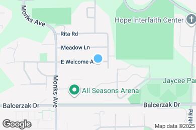 Map image of the property - 149 E Welcome Ave