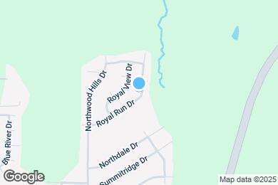 Map image of the property - 4683 Waterfront Oak Dr