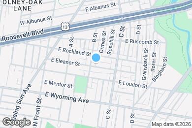 Map image of the property - 313 E Eleanor St