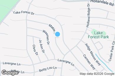 Map image of the property - 654 Mable Dr