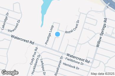 Map image of the property - 1603 Prestige Loop