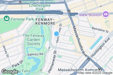 Map image of the property - 55 Hemenway St