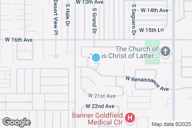 Map image of the property - 1902 S Ocotillo Dr