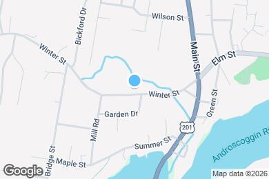 Map image of the property - 19 Winter St