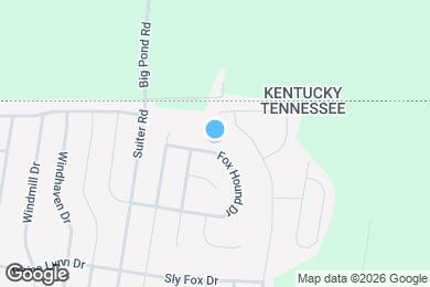 Map image of the property - 642 Fox Hound Dr