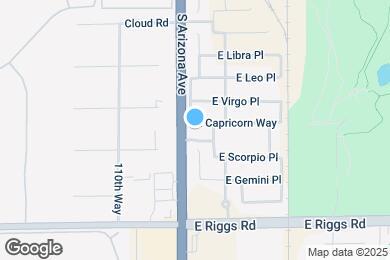 Map image of the property - 53 E Capricorn Way