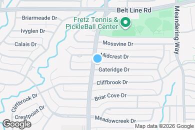 Map image of the property - 6911 Gateridge Dr