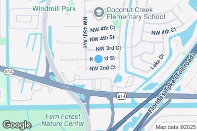 Map image of the property - 4421 NW 2nd Ct