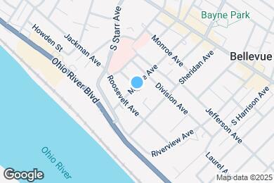 Map image of the property - 133 Meade Ave