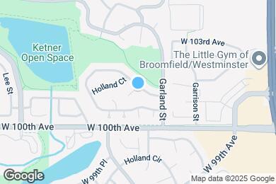 Map image of the property - 9345 W 100th Cir