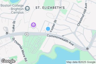 Map image of the property - 2039 Commonwealth Ave