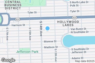 Map image of the property - 1332 Van Buren St