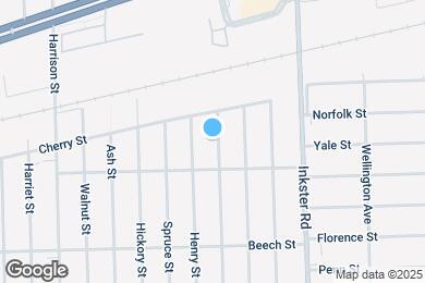 Map image of the property - 3425 Moore St