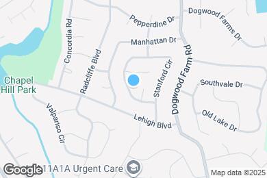 Map image of the property - 3545 Stanford Cir