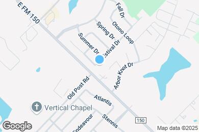 Map image of the property - 1036 Estival Dr